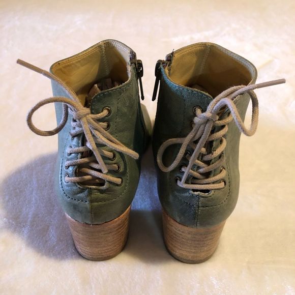 Lemaré Leather Open-Toe Ankle Boots • EU Sz 36 - Picture 3 of 8